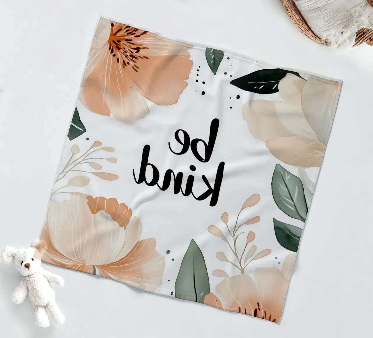 Be Kind (Version 1) coperta in pile da treechild