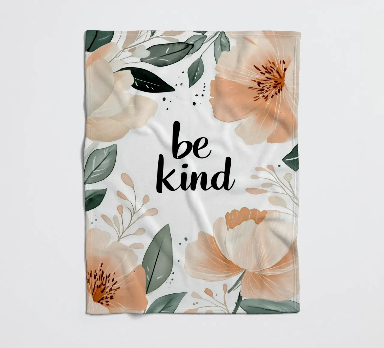 Be Kind (Version 1) coperta in pile da treechild