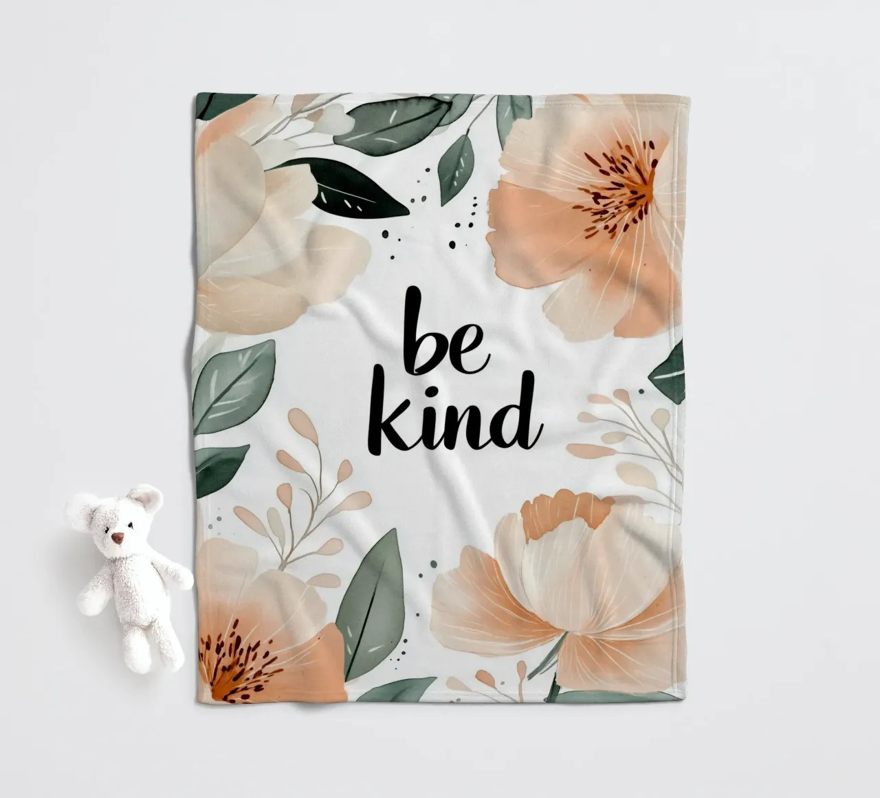 Be Kind (Version 1) coperta in pile da treechild