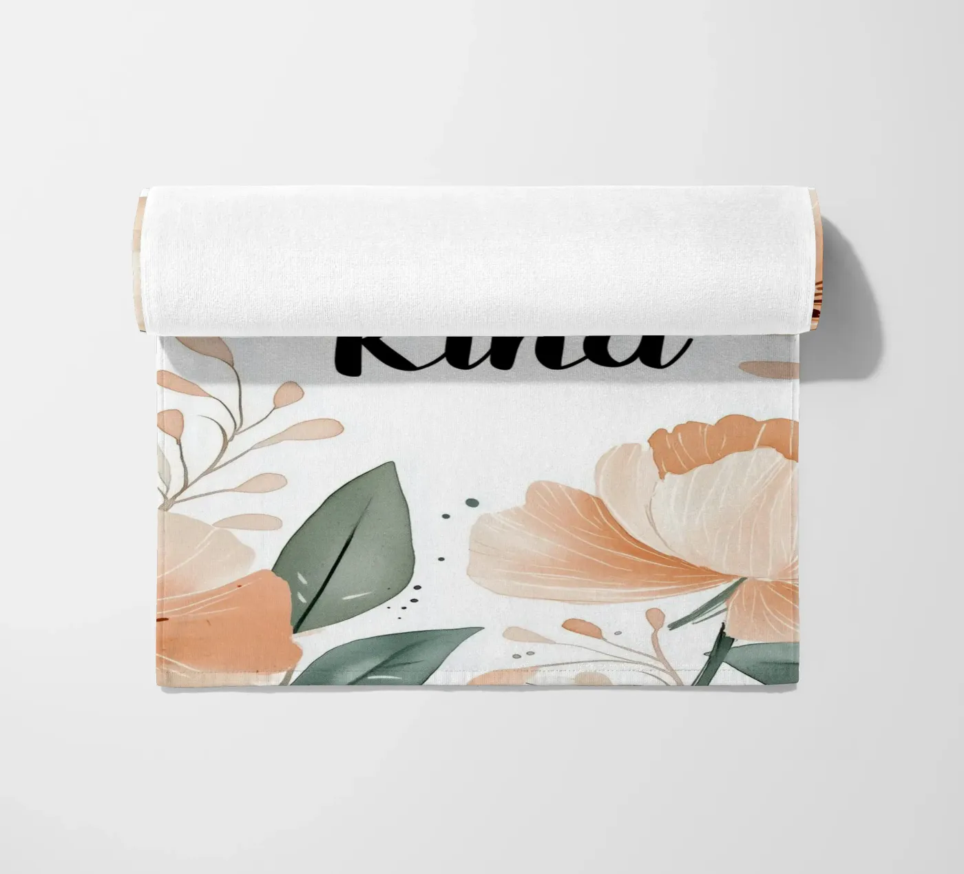 Be Kind (Version 1) beach towel by treechild