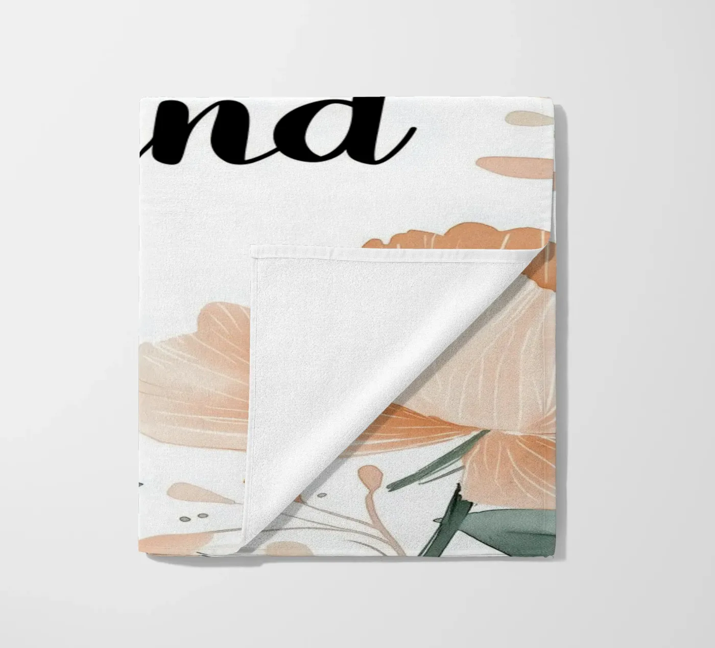 Be Kind (Version 1) beach towel by treechild