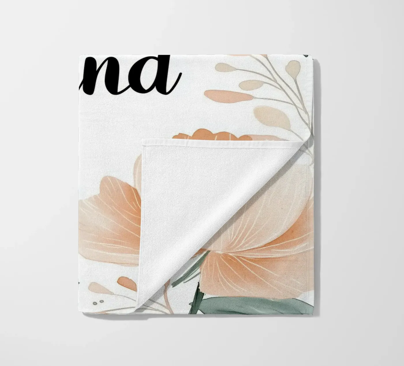 Be Kind (Version 1) beach towel by treechild