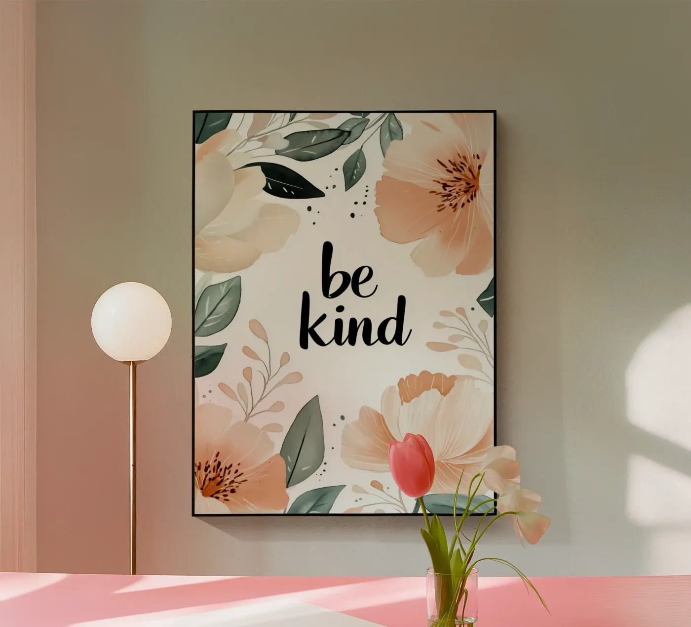 Be Kind (Version 1) Acryl-Glas von treechild