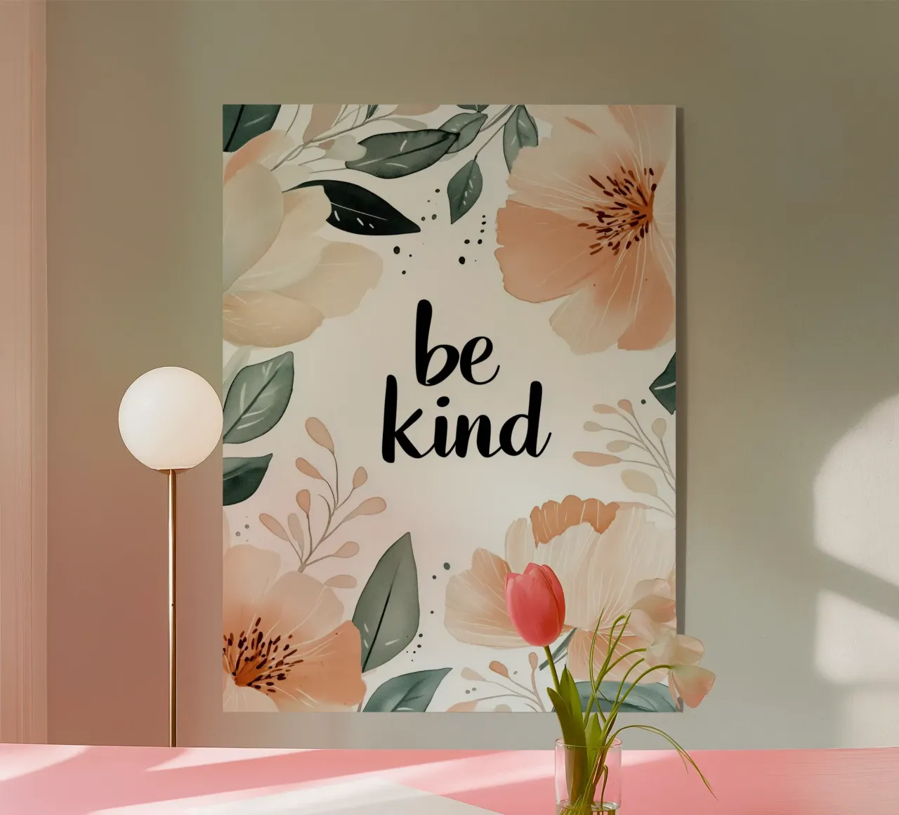 Be Kind (Version 1) plexiglass da treechild
