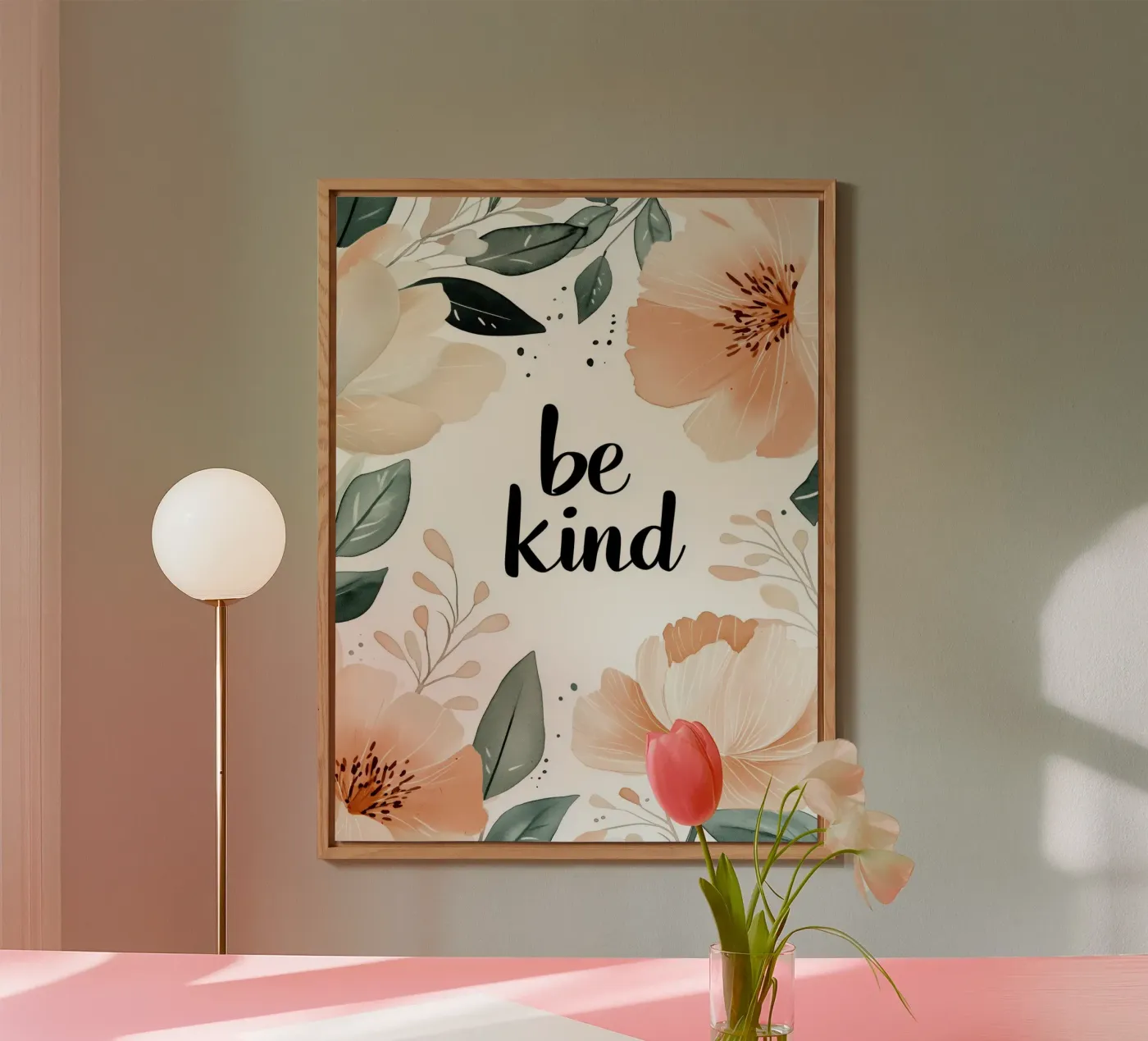 Be Kind (Version 1) alluminio dibond da treechild