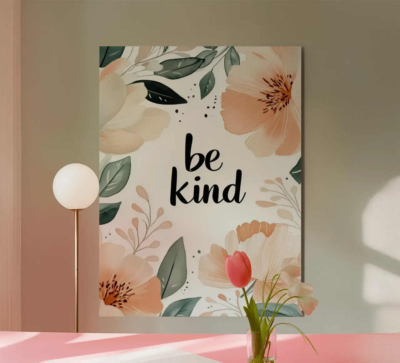 Be Kind (Version 1) alluminio dibond da treechild