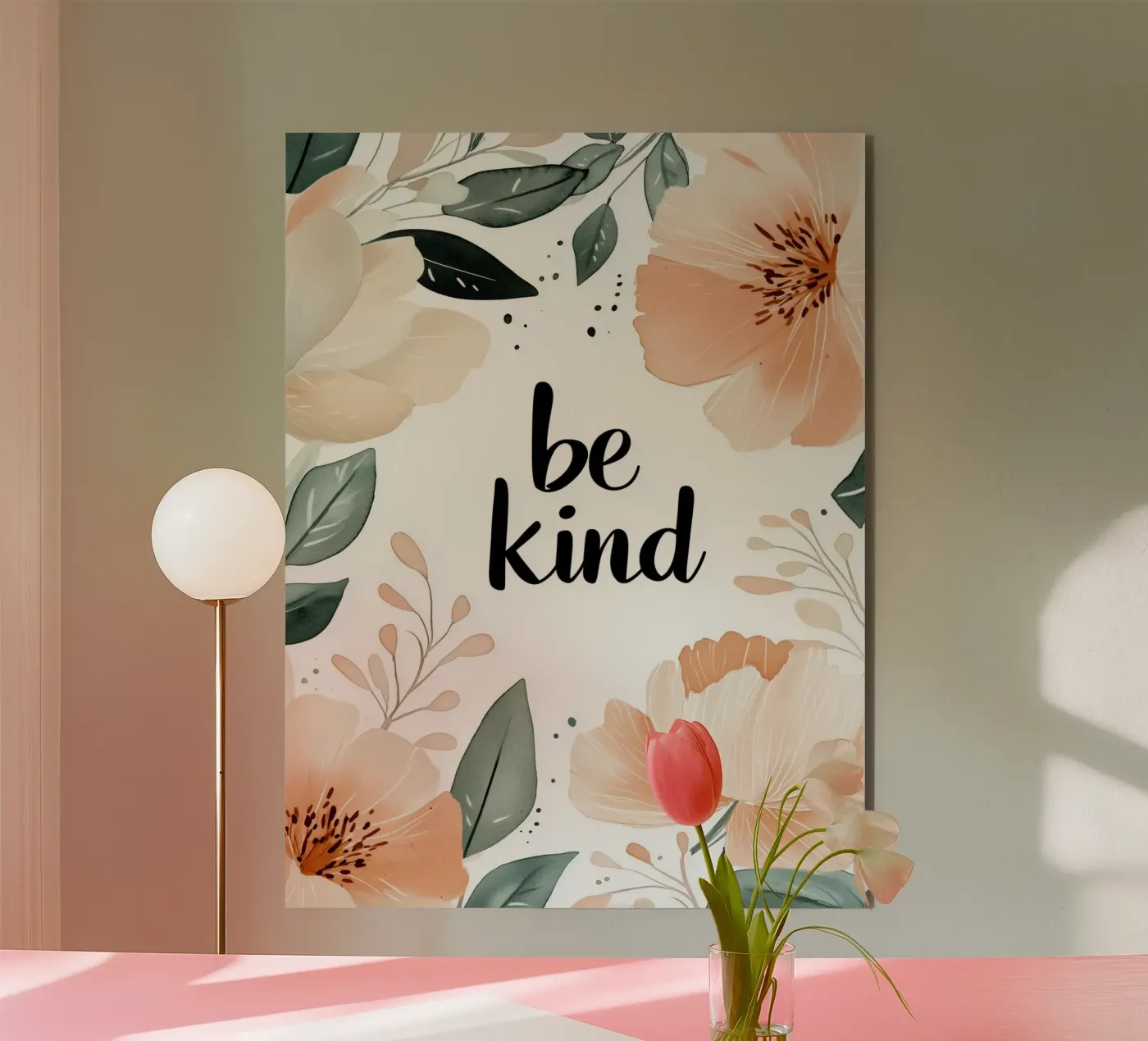 Be Kind (Version 1) alluminio dibond da treechild