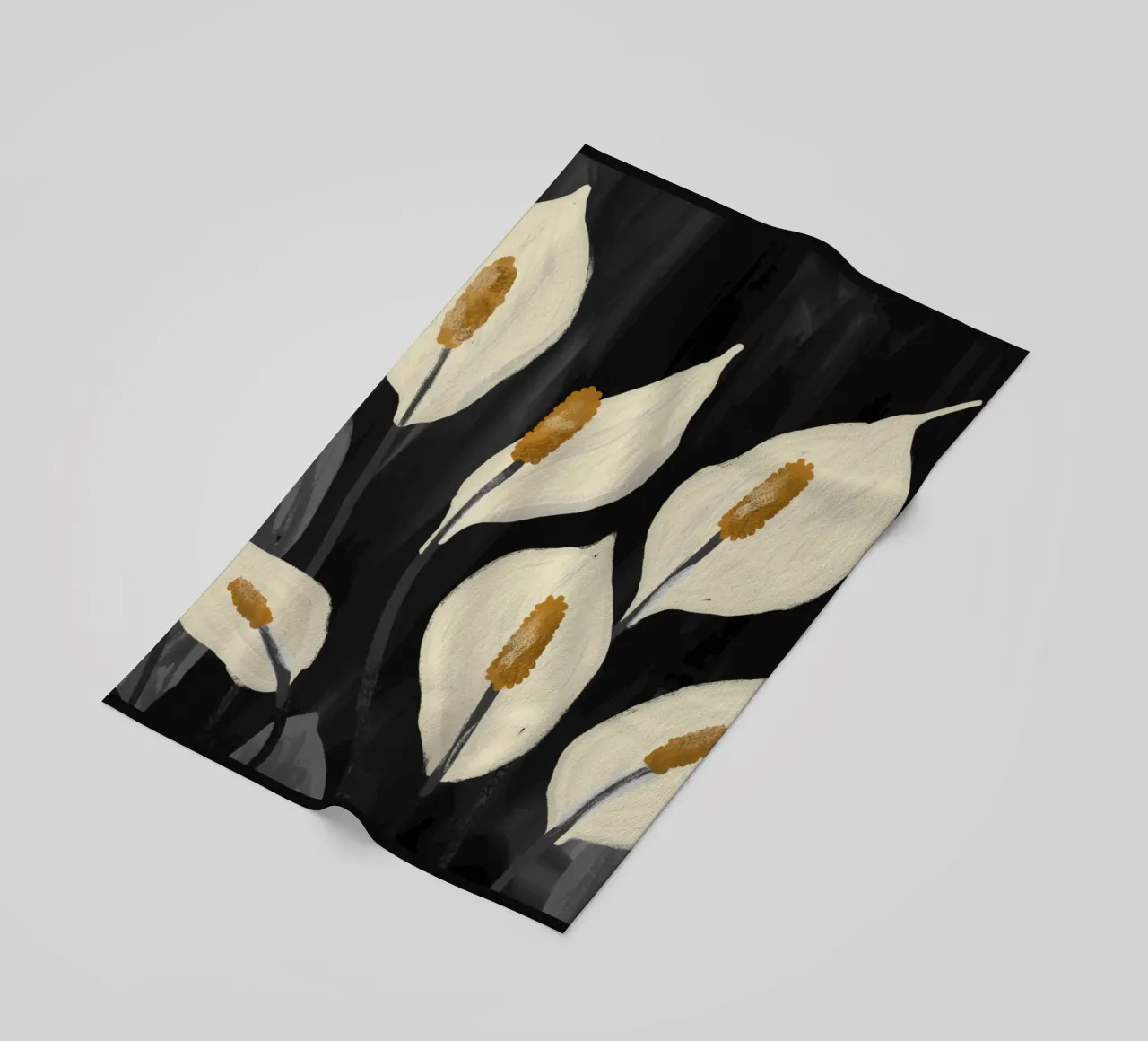 Gigli di Calla bianchi 6 telo mare da ThingDesign