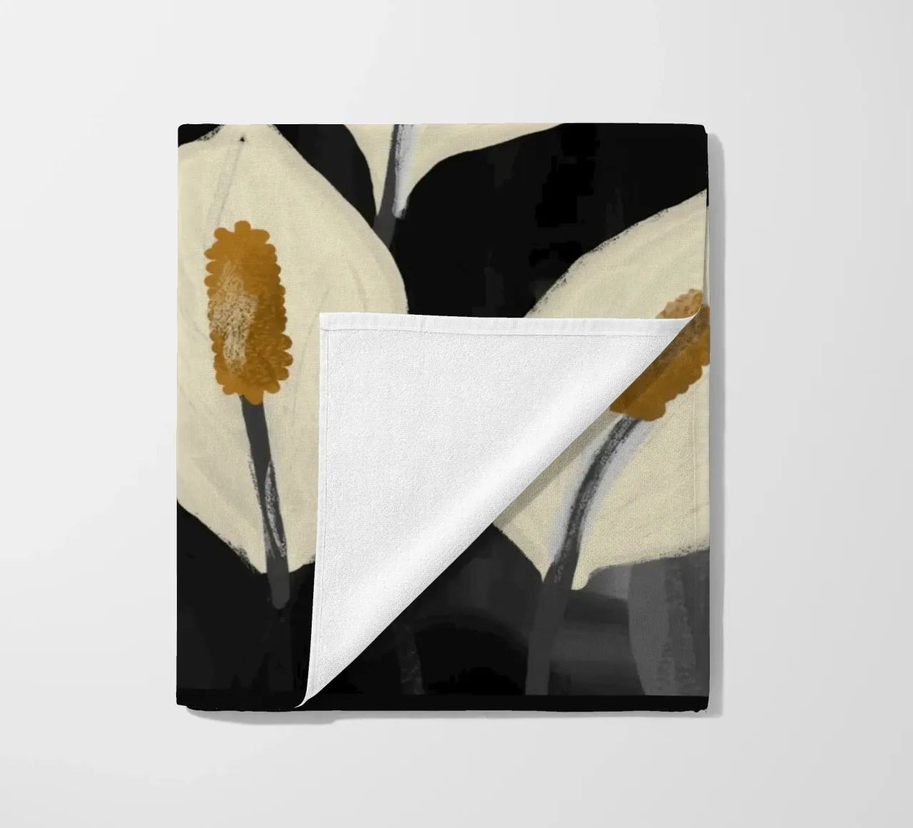 Gigli di Calla bianchi 6 telo mare da ThingDesign