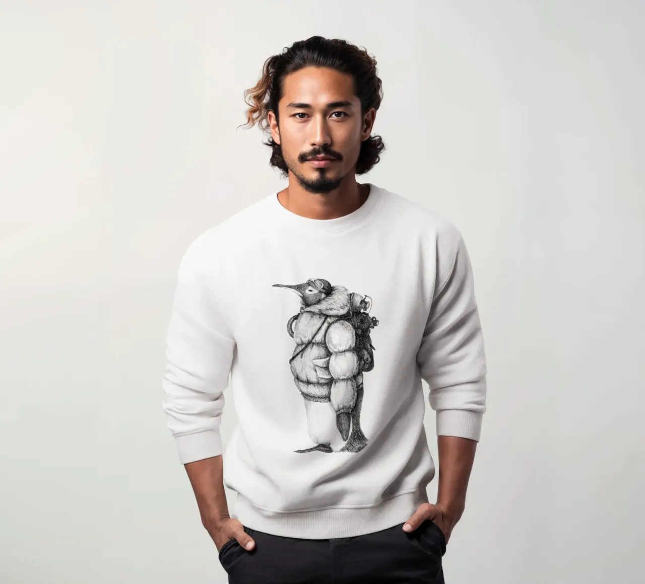 Esploratore artico felpa da mikekoubou