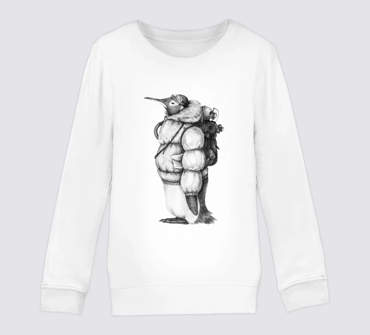Esploratore artico felpa bambino da mikekoubou