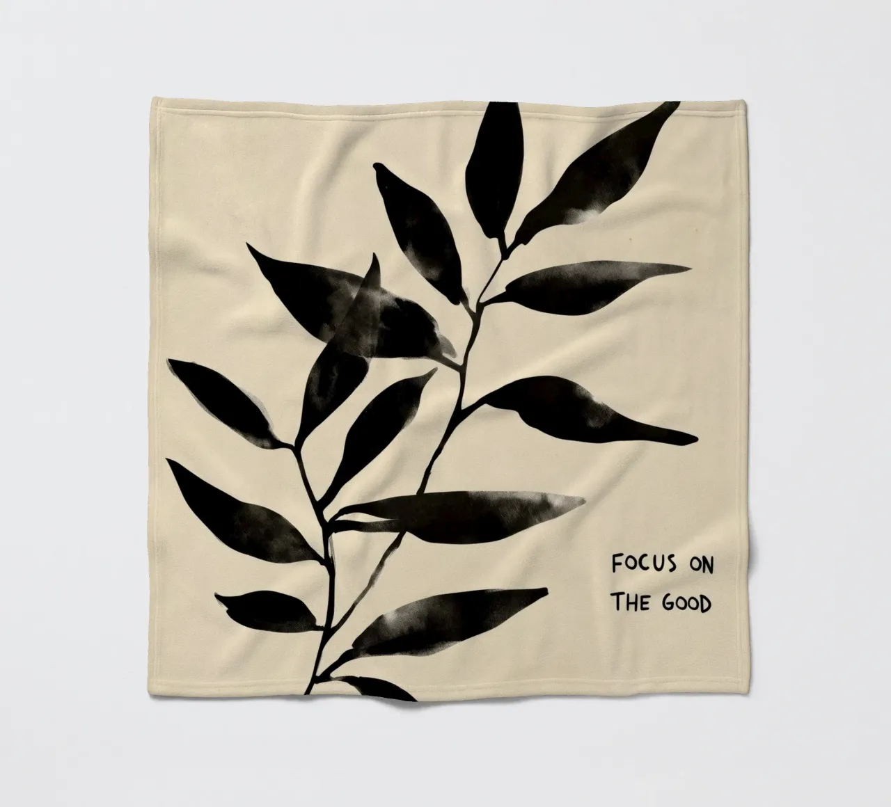 Focus On The Good coperta in pile da treechild