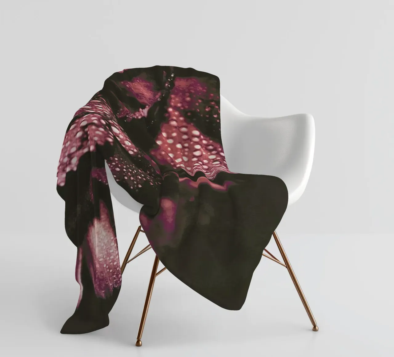Red Wine coperta in pile da Ingrid Beddoes