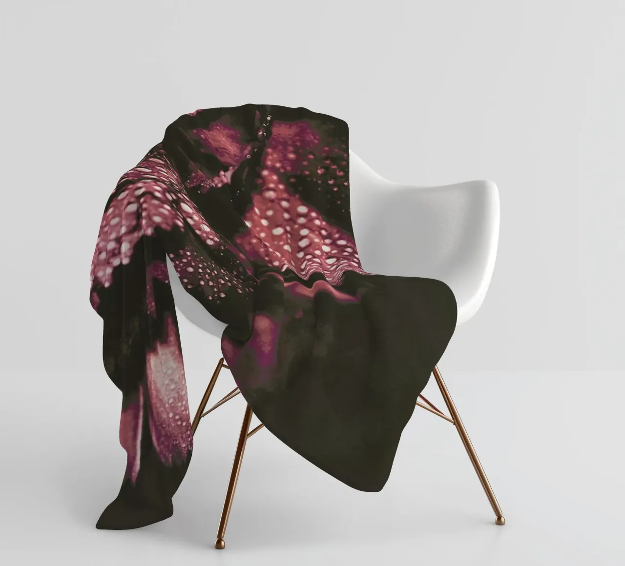 Red Wine coperta in pile da Ingrid Beddoes