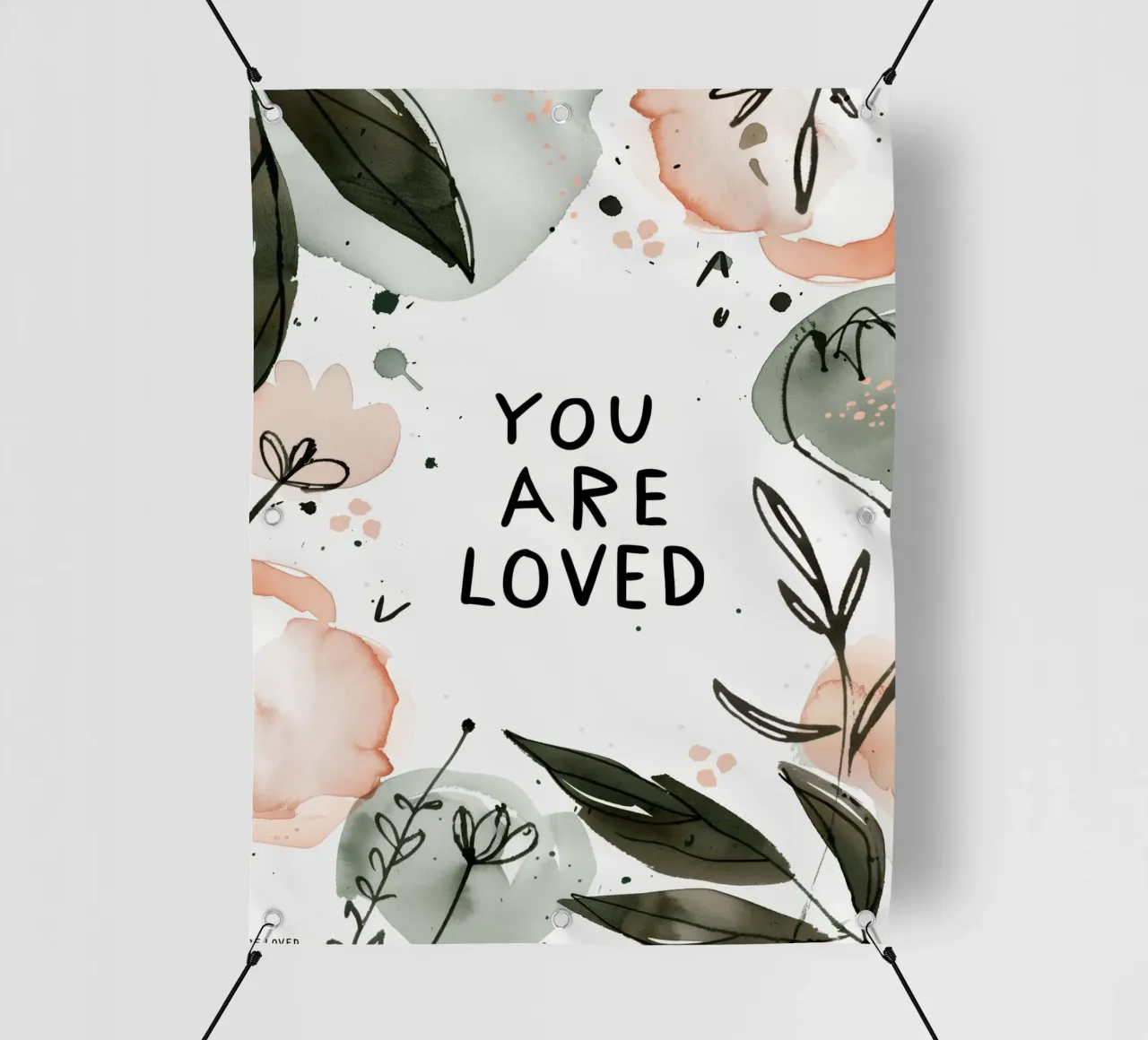 You Are Loved telo in pvc da treechild