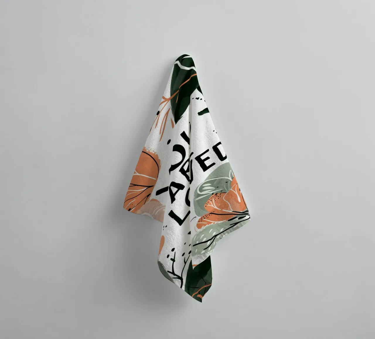 You Are Loved No 2 towel by treechild