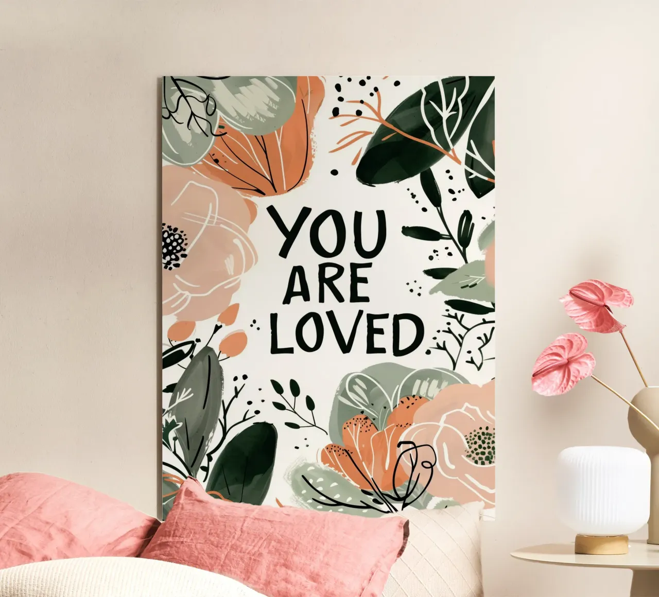 You Are Loved No 2 alluminio dibond da treechild