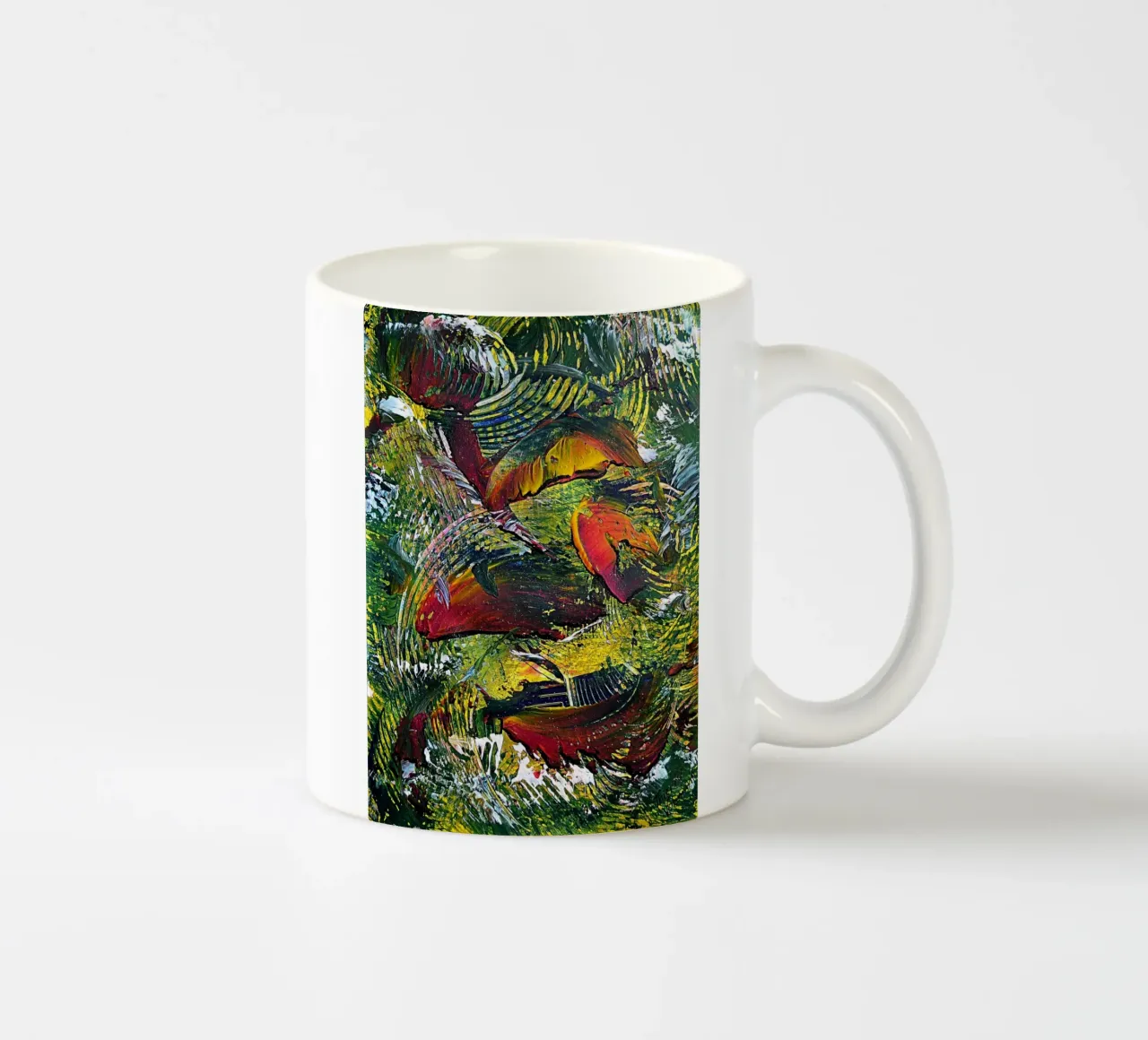 IDEAL GIFT 45 tazza in ceramica da Thierry Vobmann Abstract painting