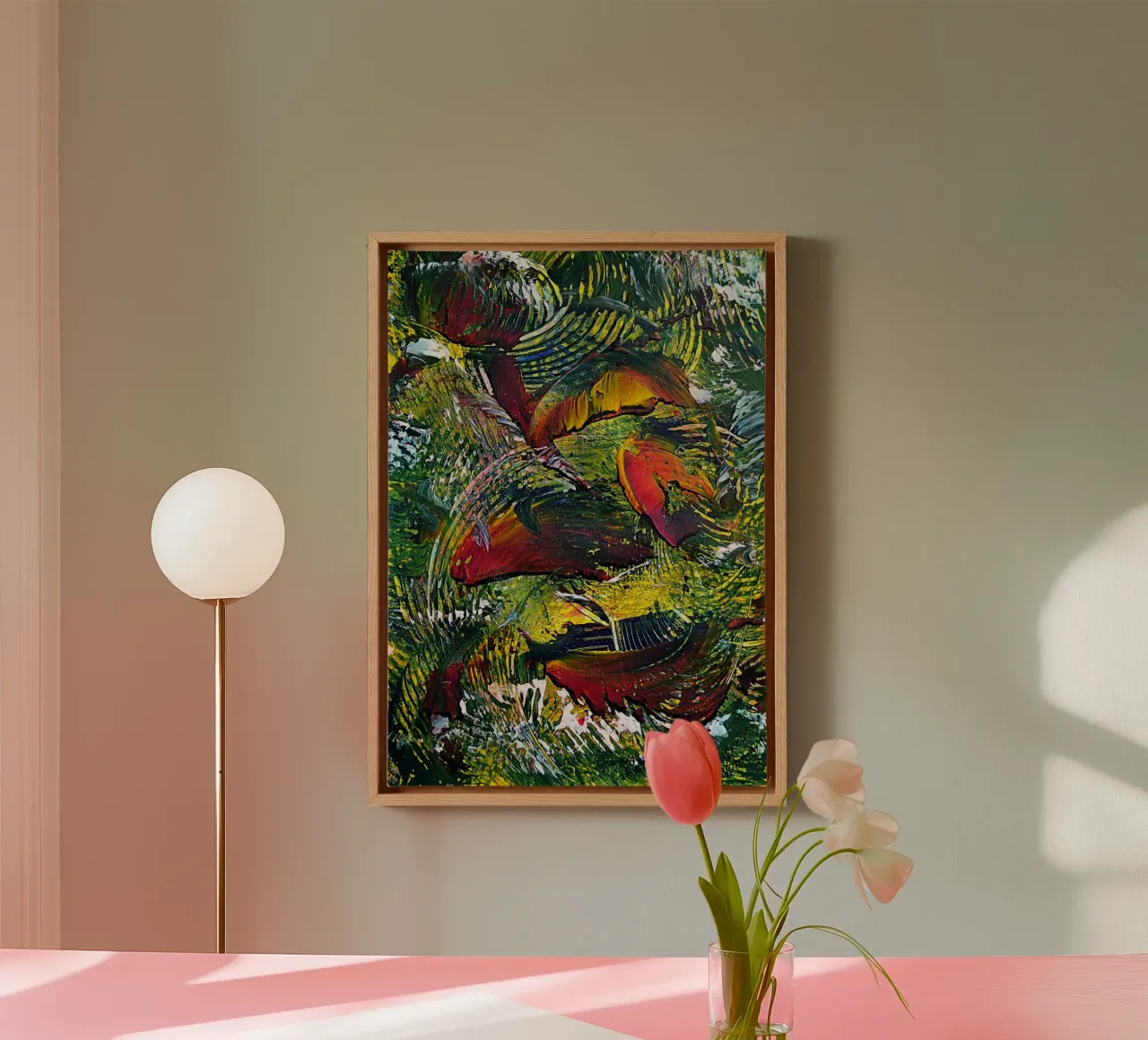 IDEAL GIFT 45 canvas by Thierry Vobmann Abstract painting