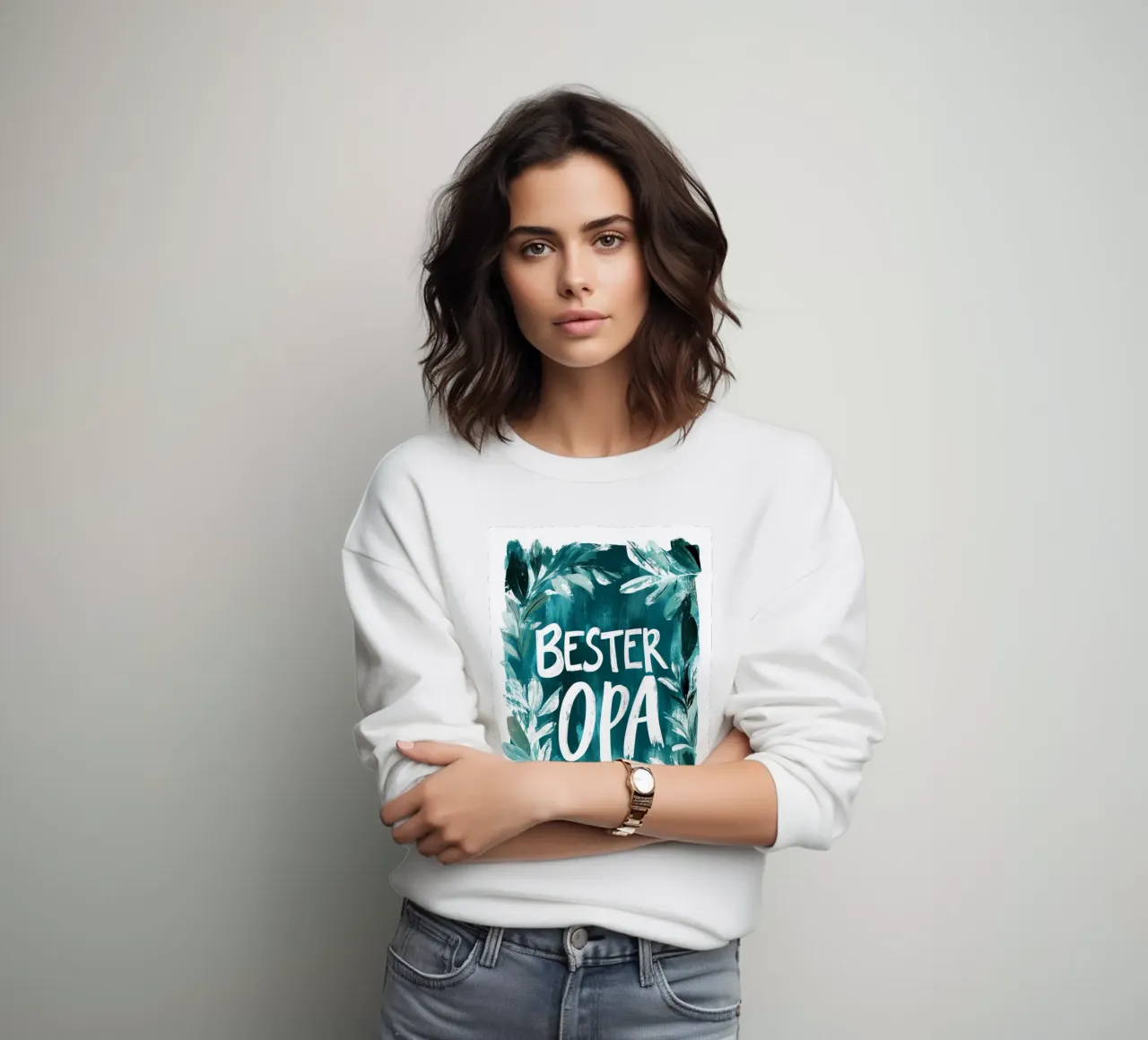 Bester Opa sweatshirt by treechild