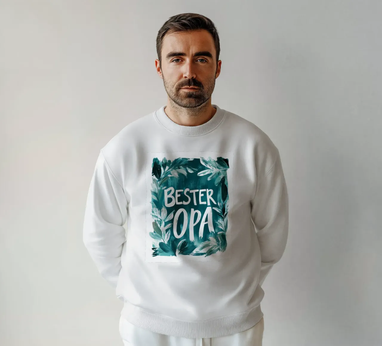 Bester Opa sweatshirt by treechild