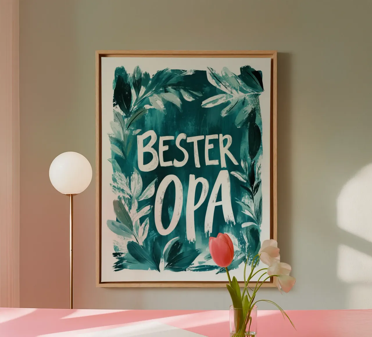 Bester Opa tela da treechild