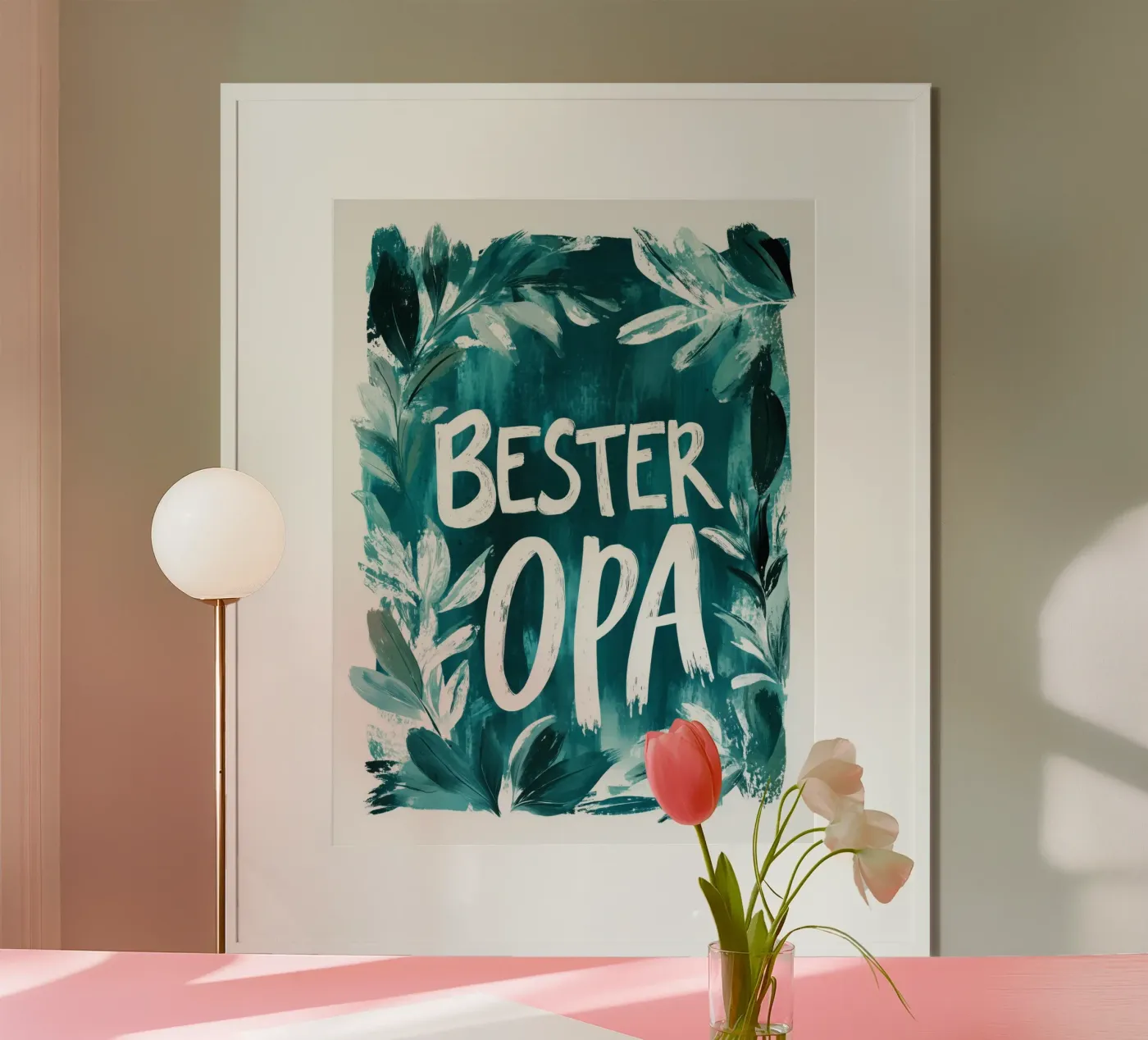 Bester Opa Poster von treechild