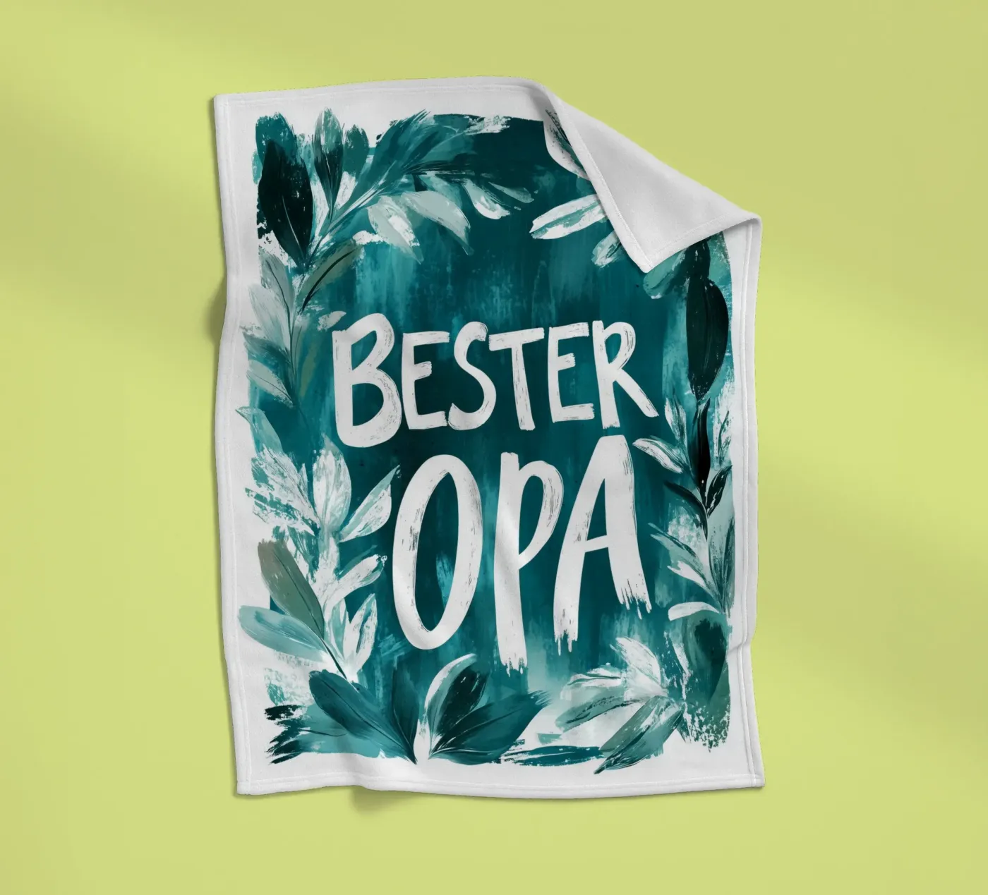 Bester Opa Fleecedecke von treechild