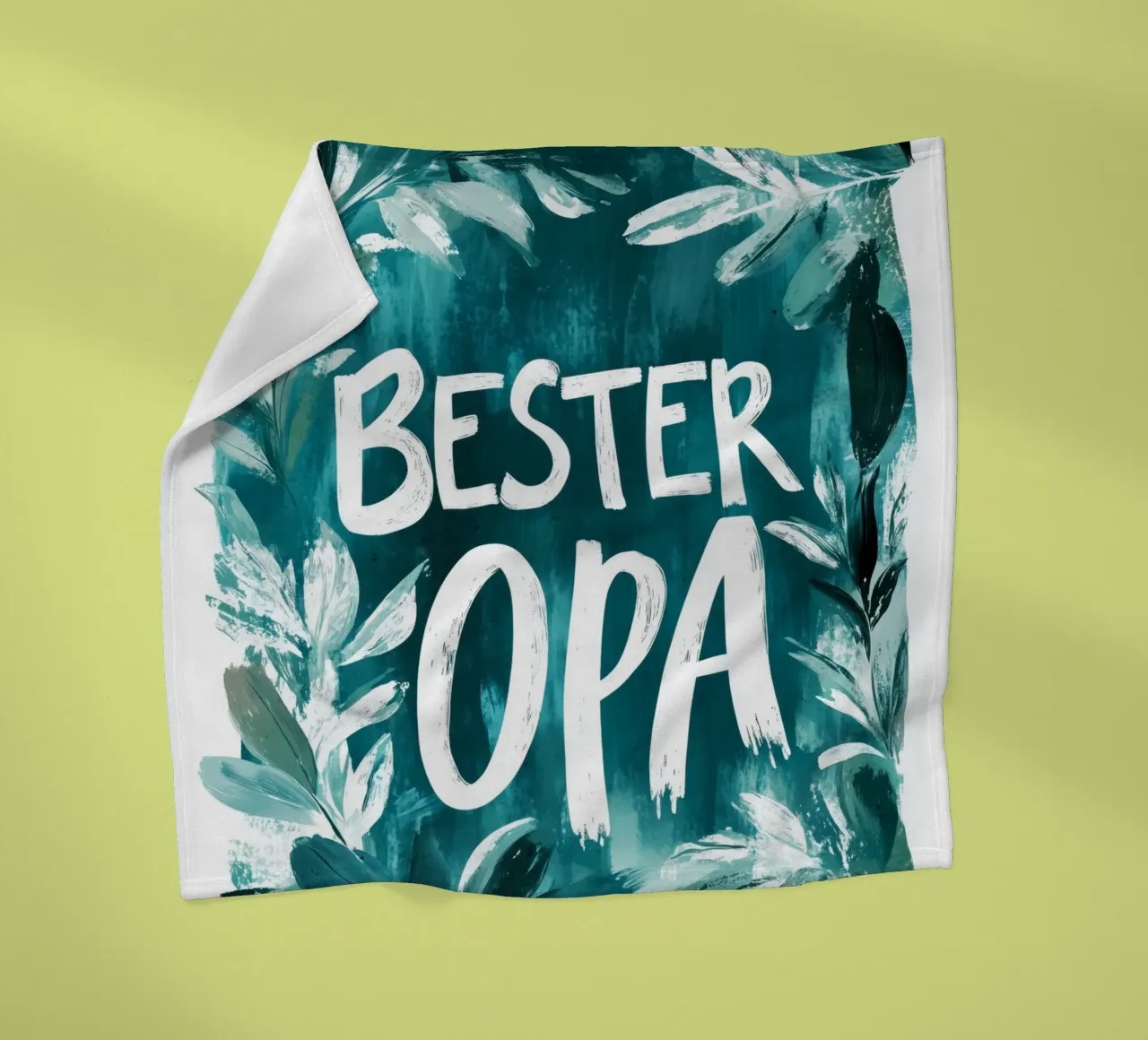 Bester Opa Fleecedecke von treechild