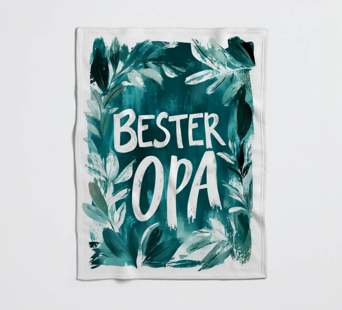 Bester Opa Fleecedecke von treechild