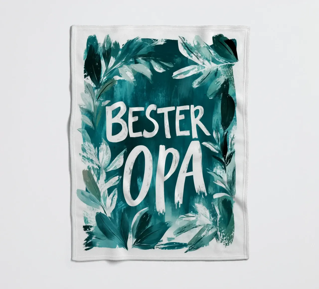 Bester Opa Fleecedecke von treechild