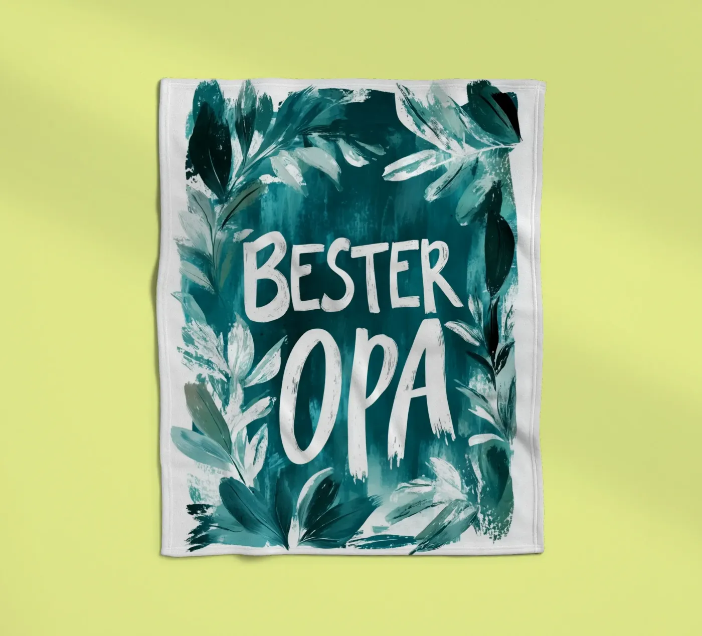 Bester Opa Fleecedecke von treechild