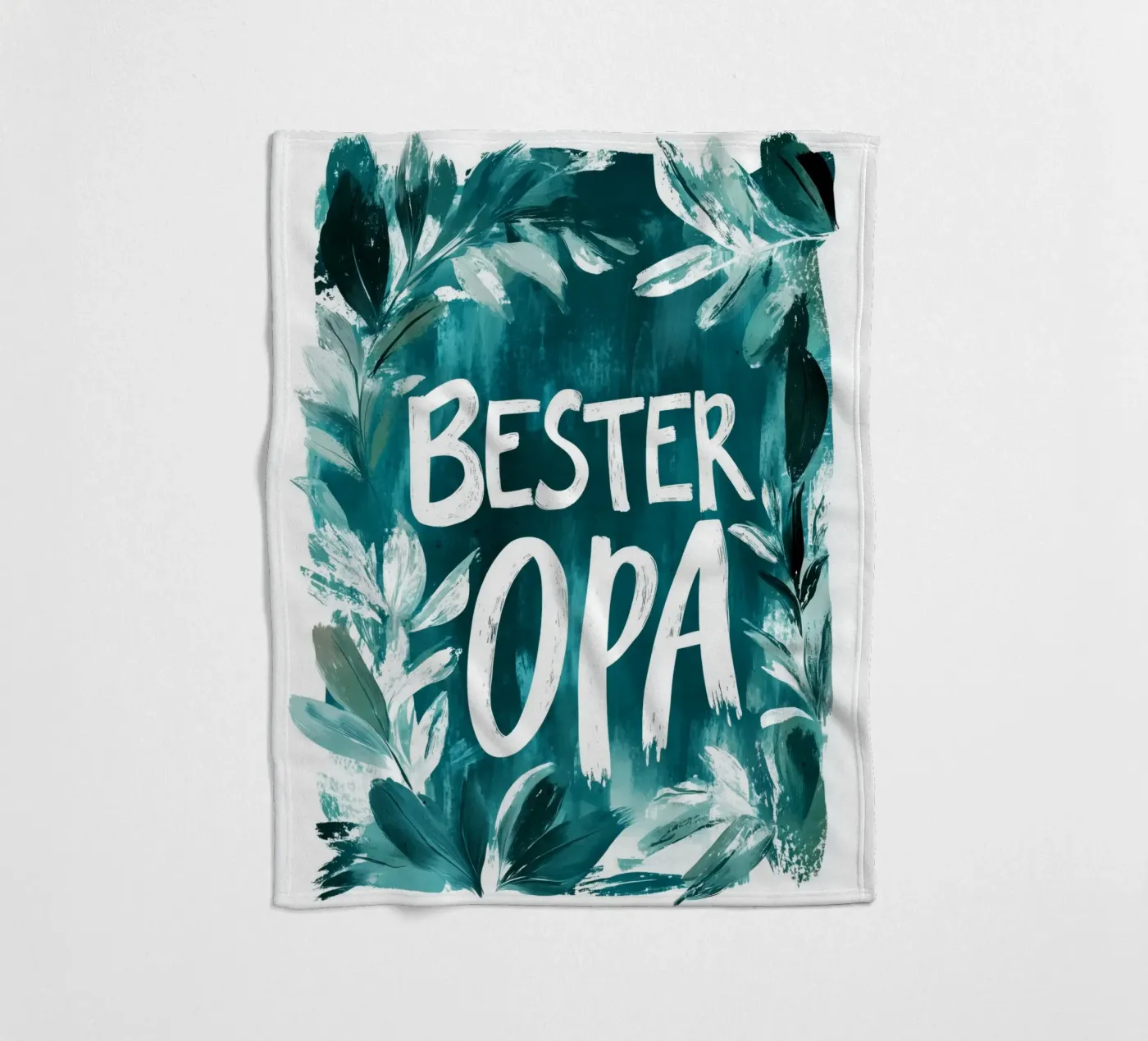 Bester Opa Fleecedecke von treechild