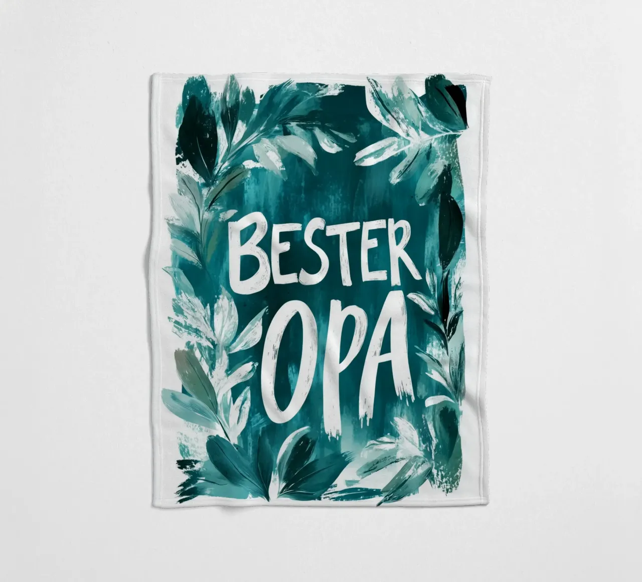 Bester Opa Fleecedecke von treechild