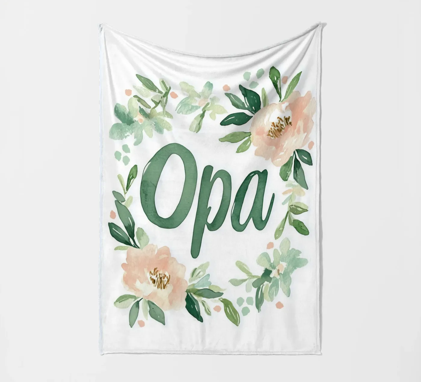 Opa (Version 2) Fleecedecke von treechild