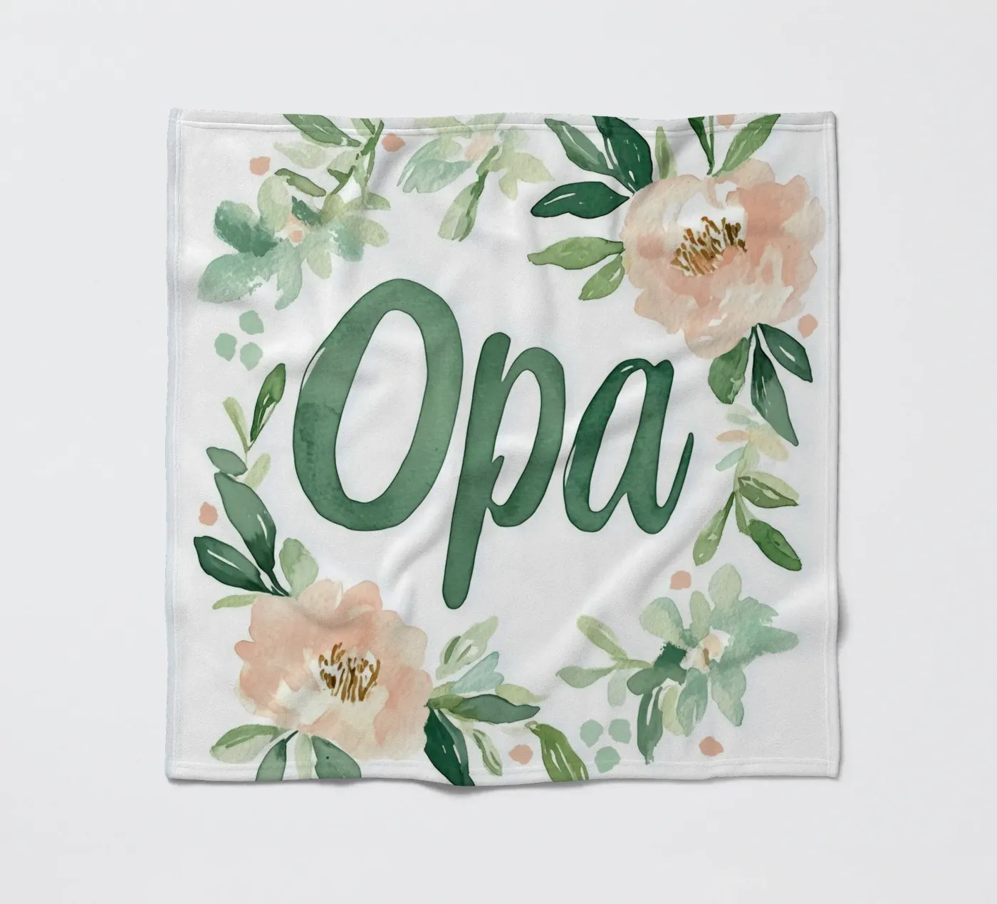 Opa (Version 2) Fleecedecke von treechild