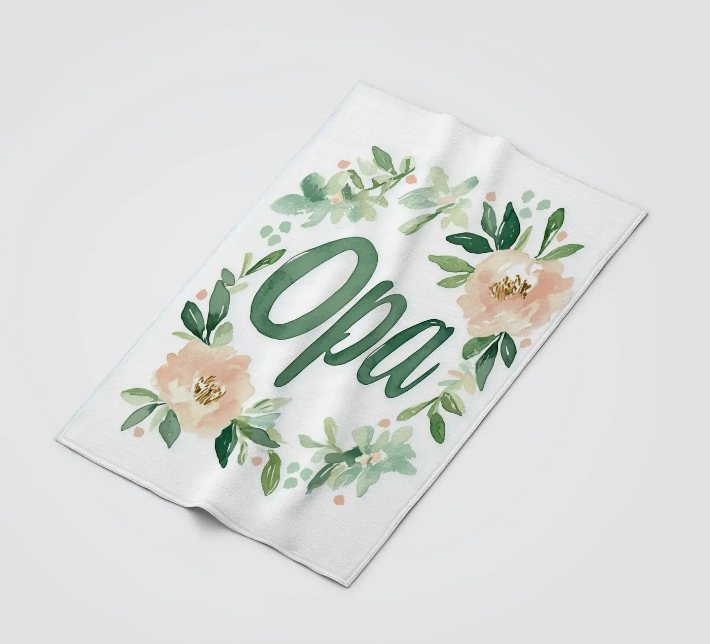 Opa (Version 2) Fleecedecke von treechild