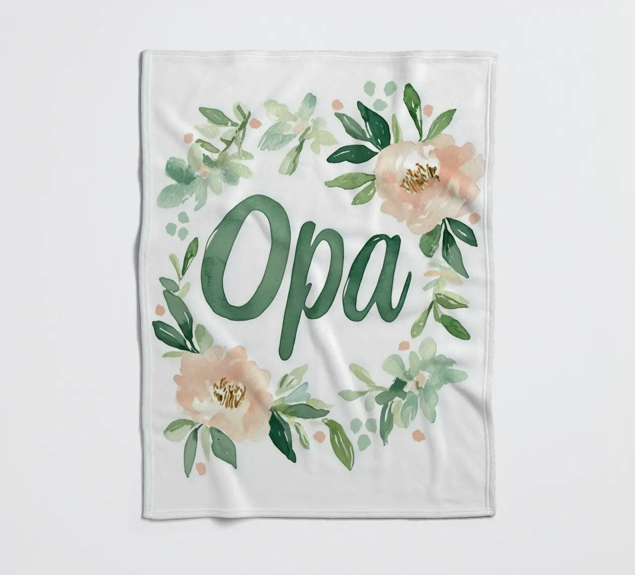 Opa (Version 2) fleecedeken van treechild