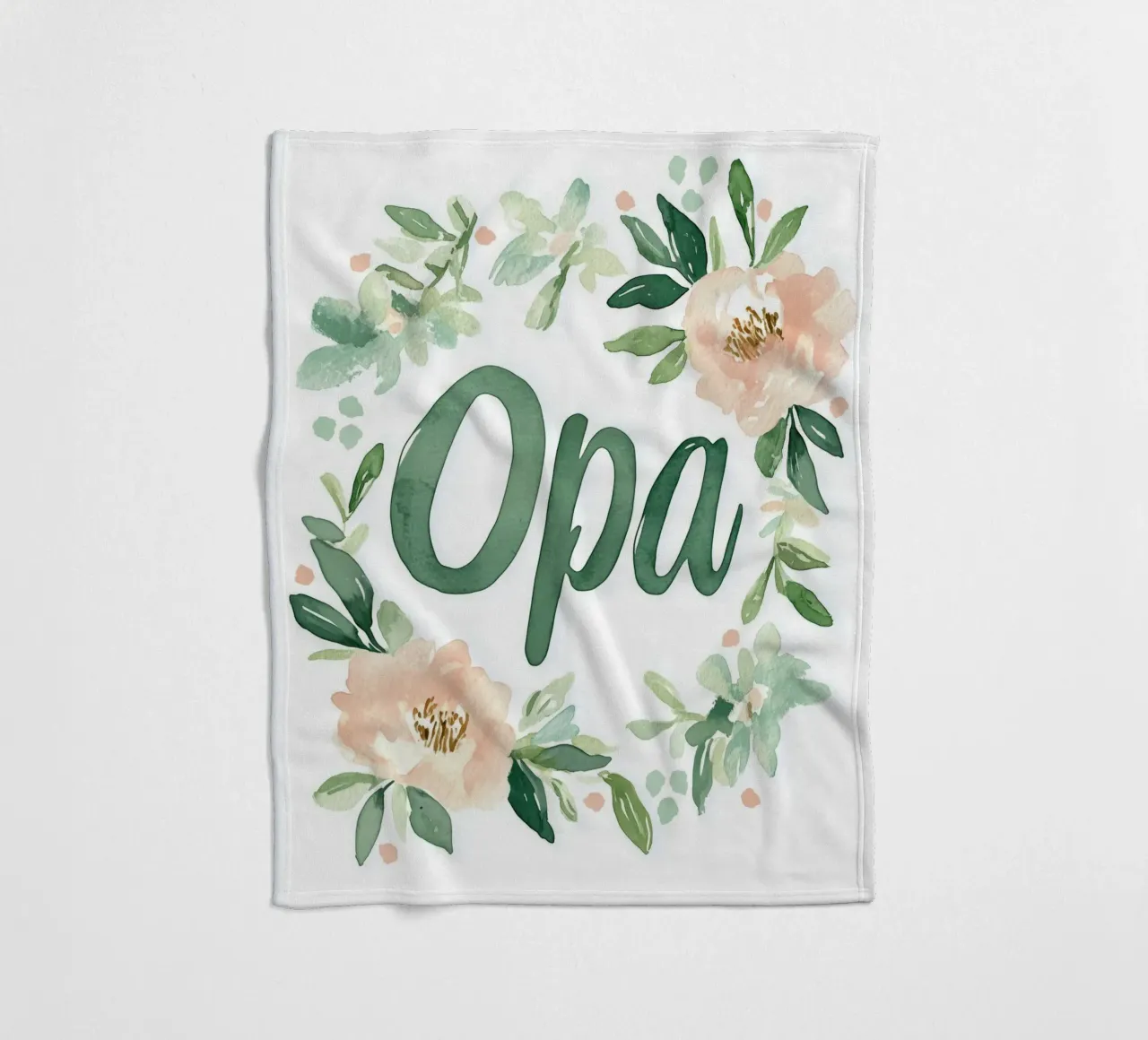 Opa (Version 2) fleecedeken van treechild