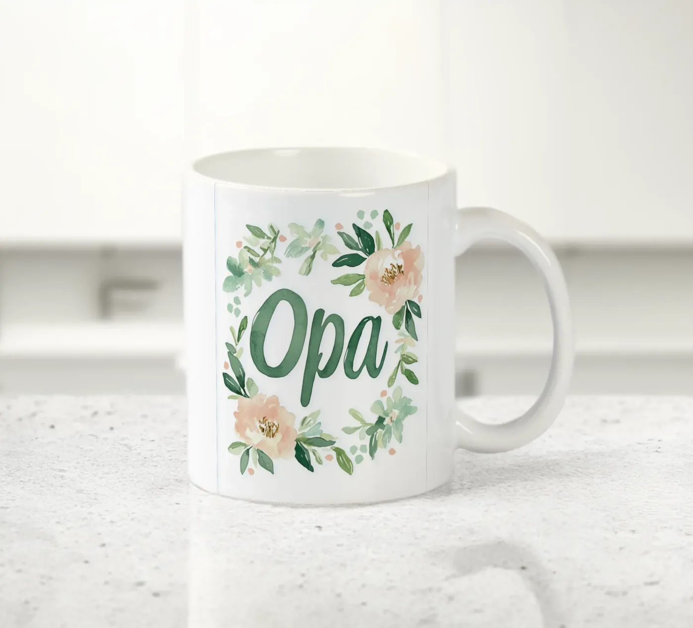 Opa (Version 2) ceramic mug by treechild