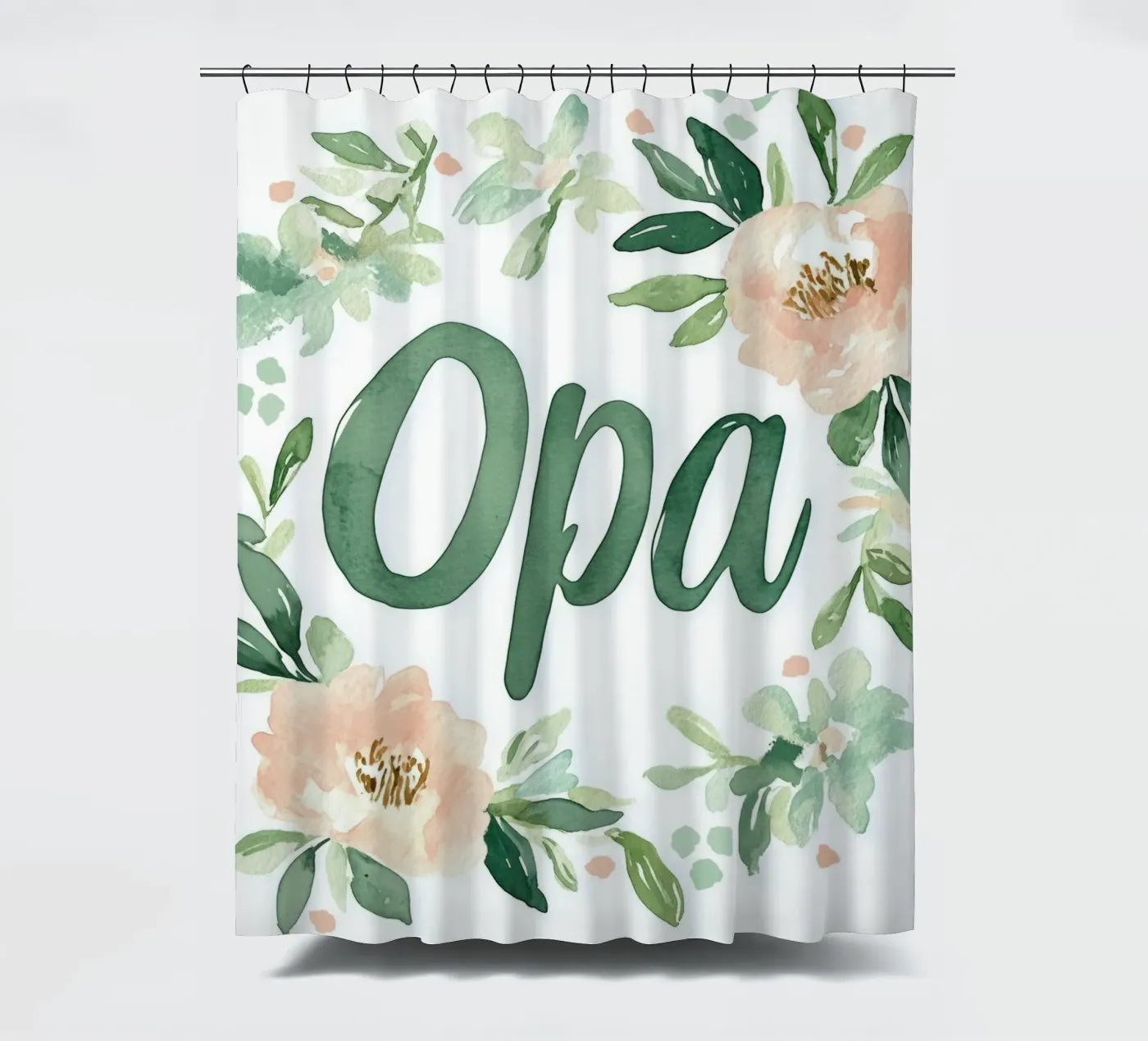 Opa (Version 2) Duschvorhang von treechild