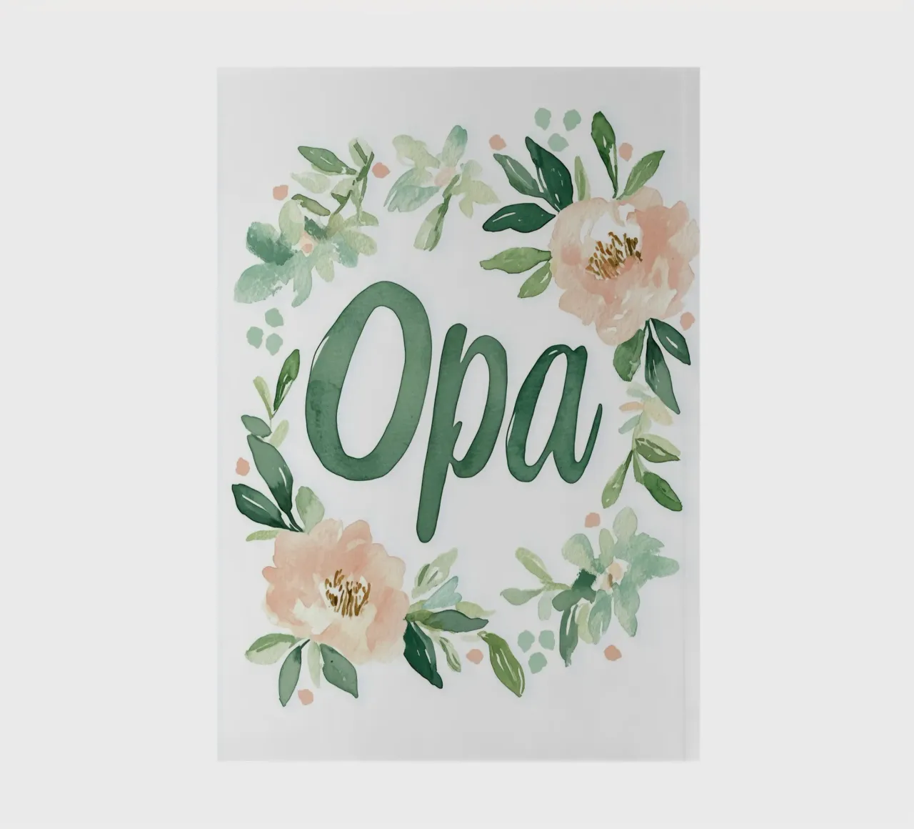 Opa (Version 2) carnet de notes de treechild