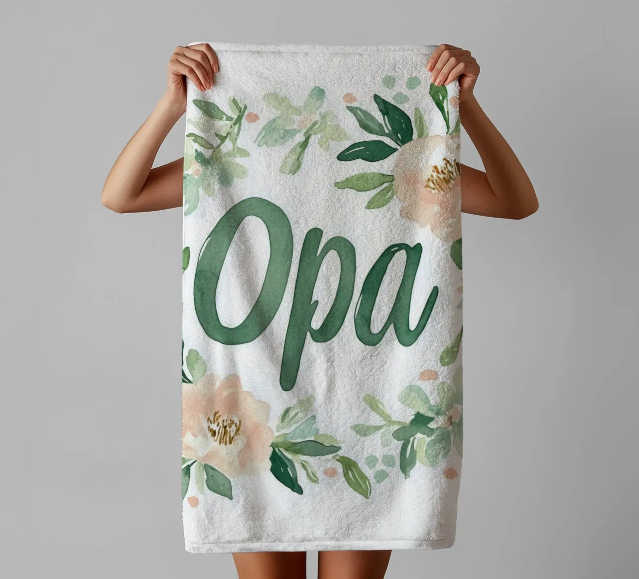 Opa (Version 2) towel by treechild
