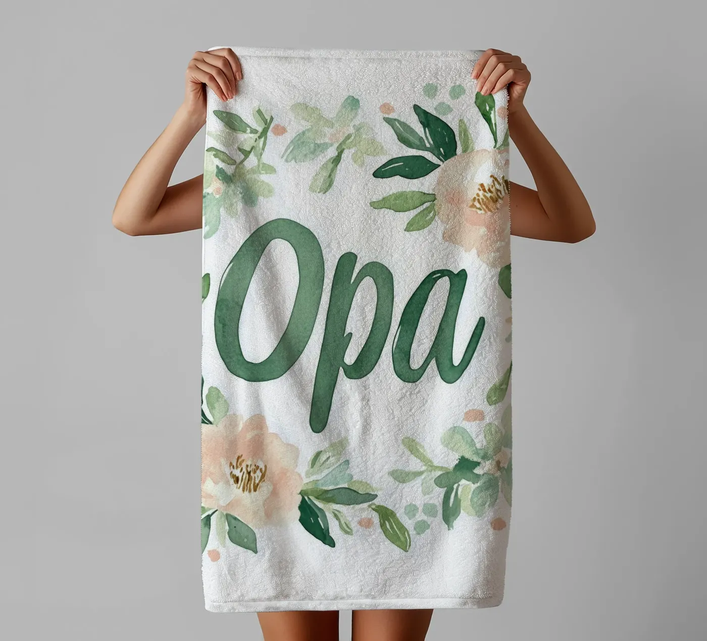 Opa (Version 2) badhanddoek van treechild