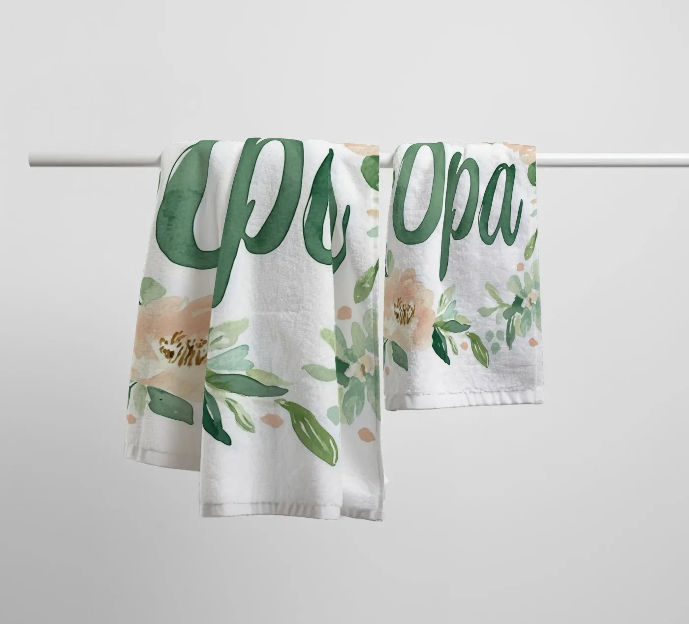 Opa (Version 2) badhanddoek van treechild