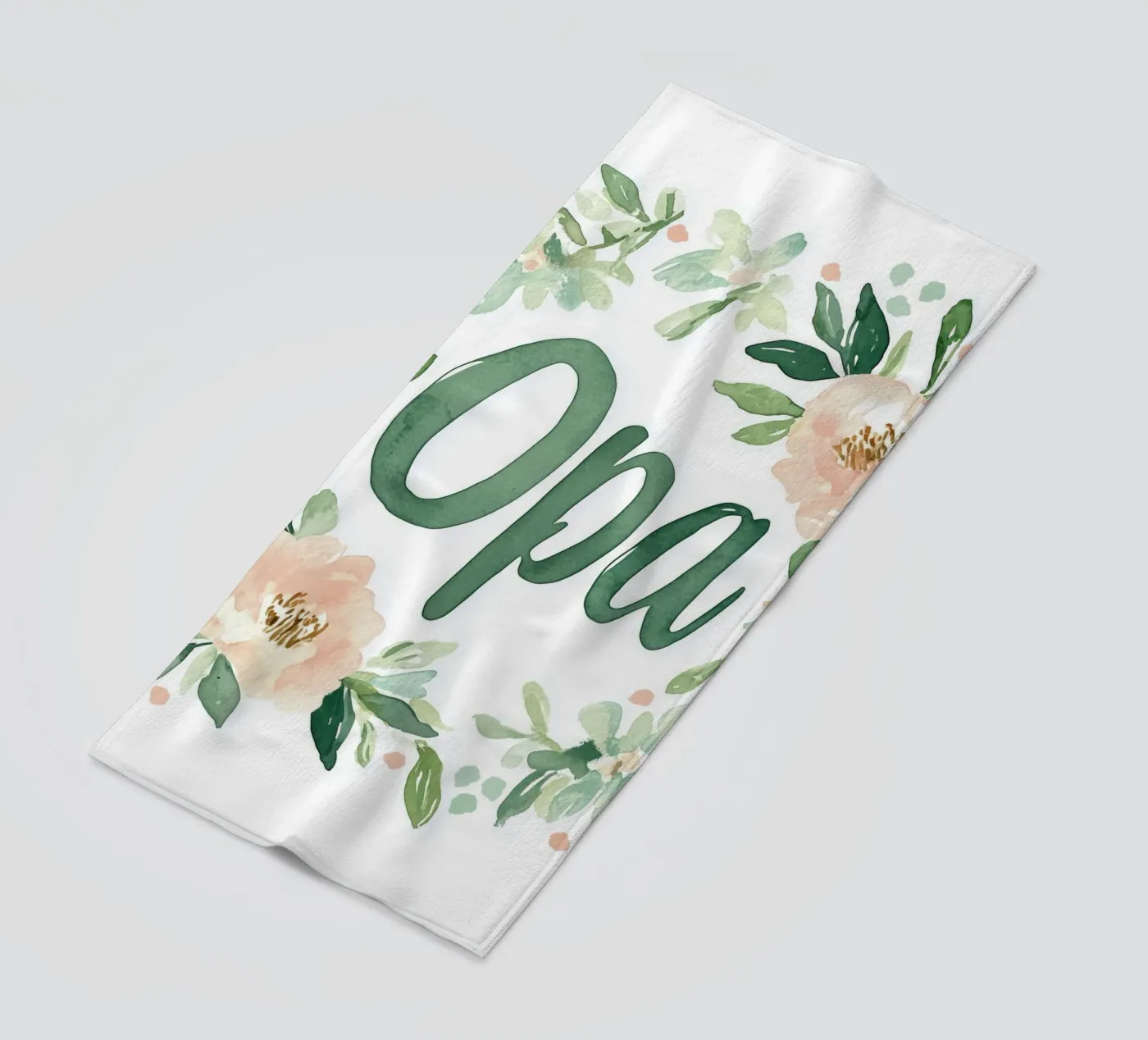Opa (Version 2) beach towel by treechild