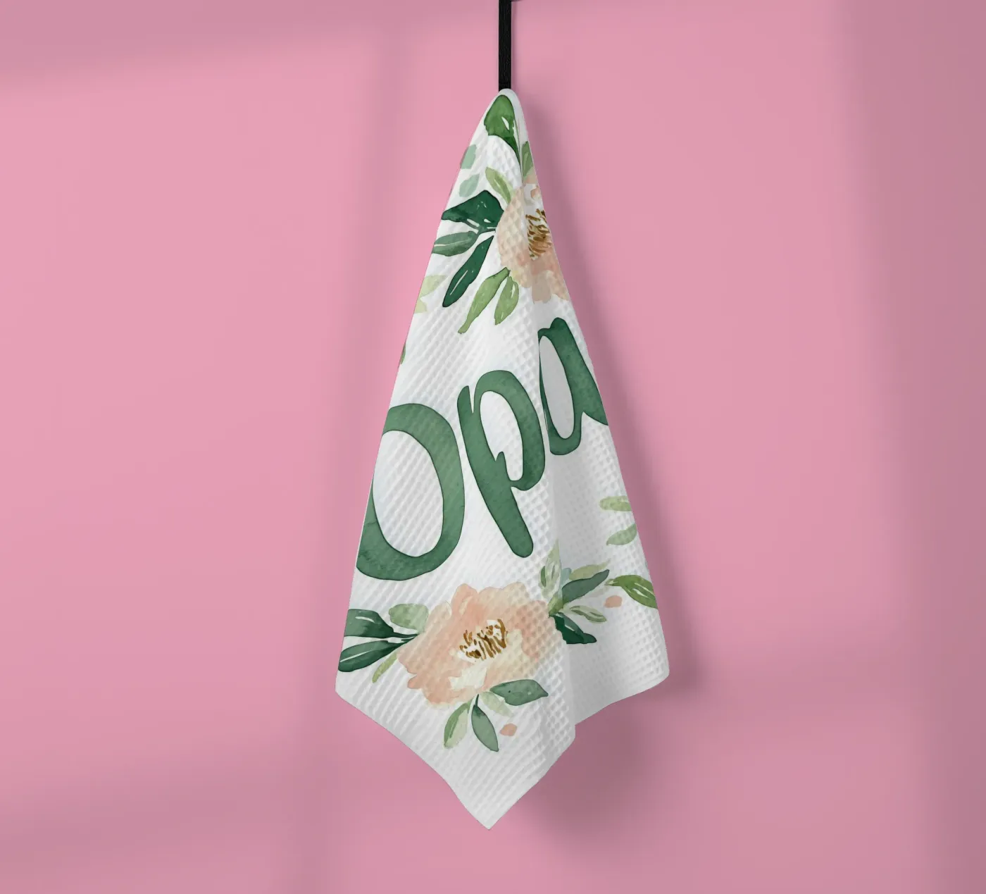 Opa (Version 2) Geschirrtuch von treechild