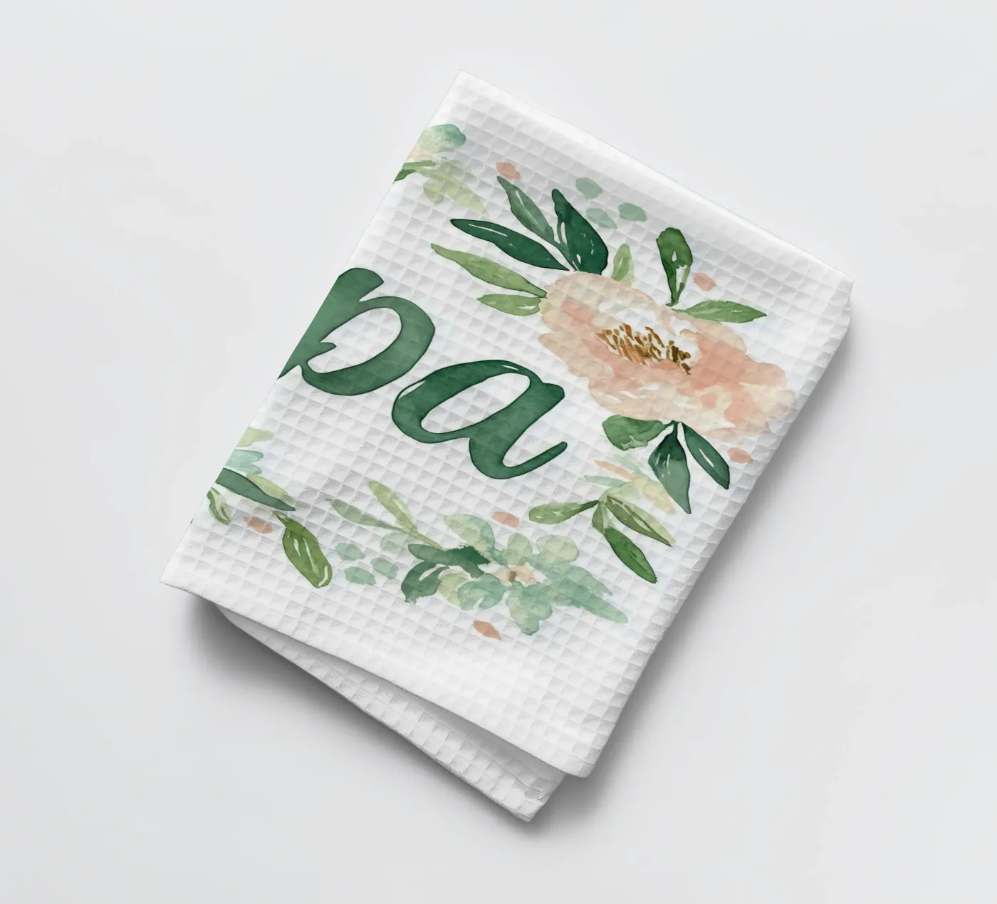 Opa (Version 2) Geschirrtuch von treechild