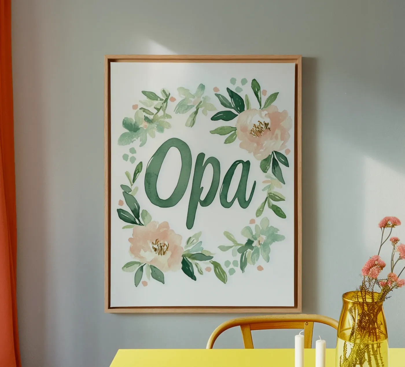 Opa (Version 2) canvas by treechild
