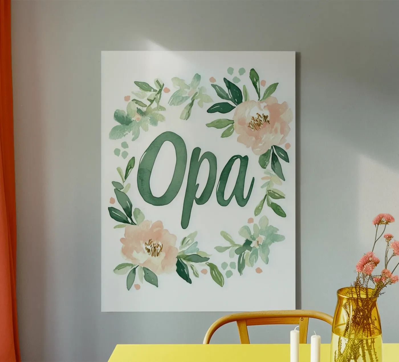 Opa (Version 2) canvas by treechild